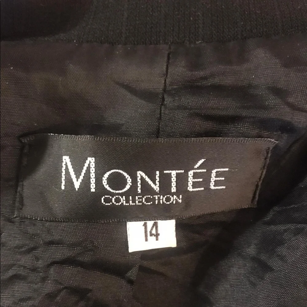 Montee Collection Black Blazer‎